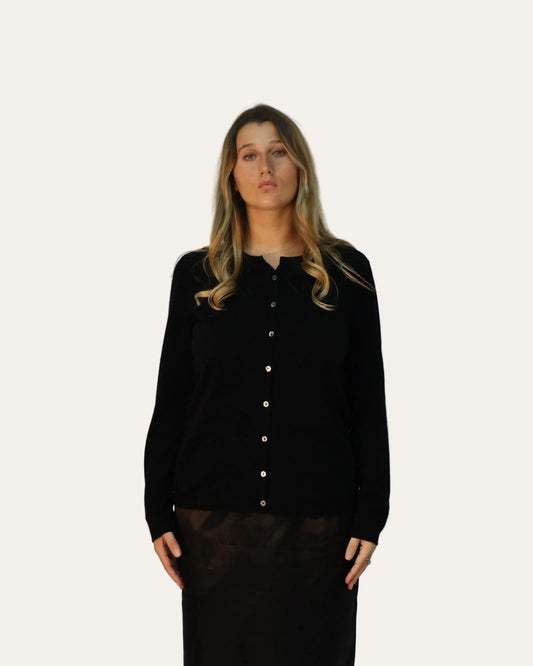 Cardigan Girocollo Classic
