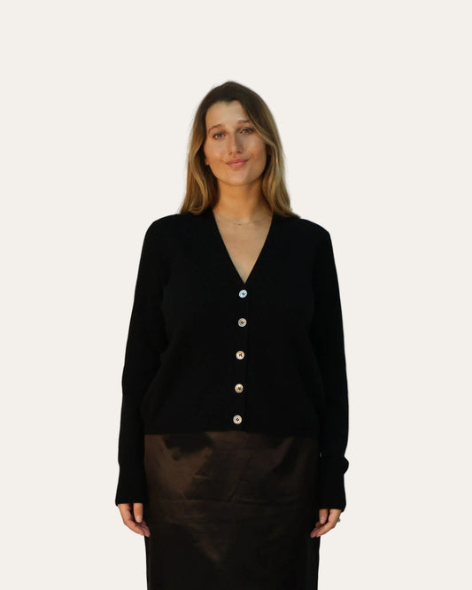 Cardigan Scollo V Classic