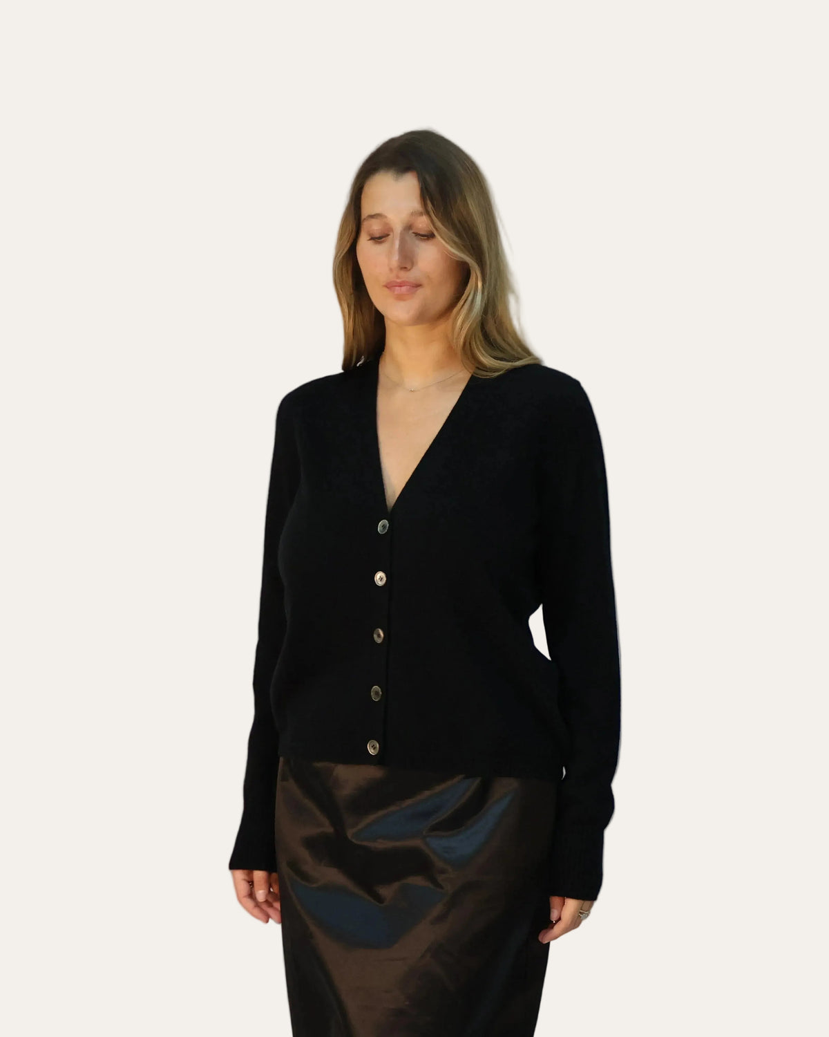 Cardigan Scollo V Classic