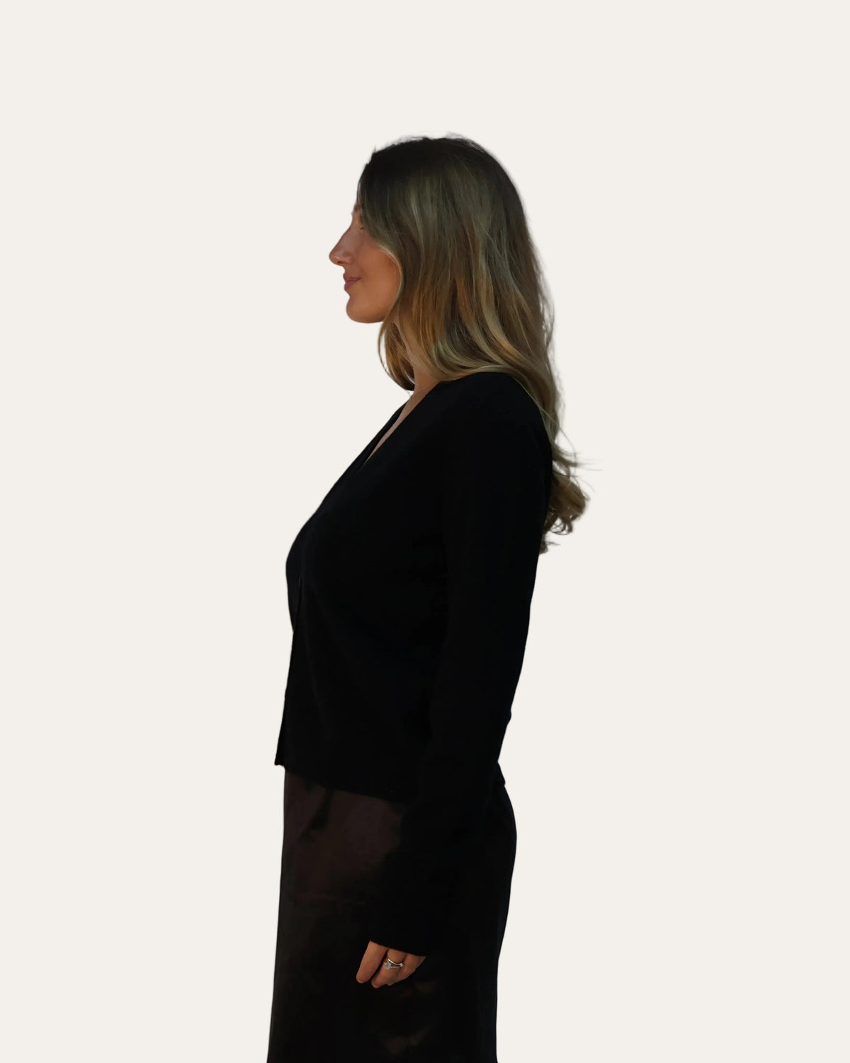 Cardigan Scollo V Classic