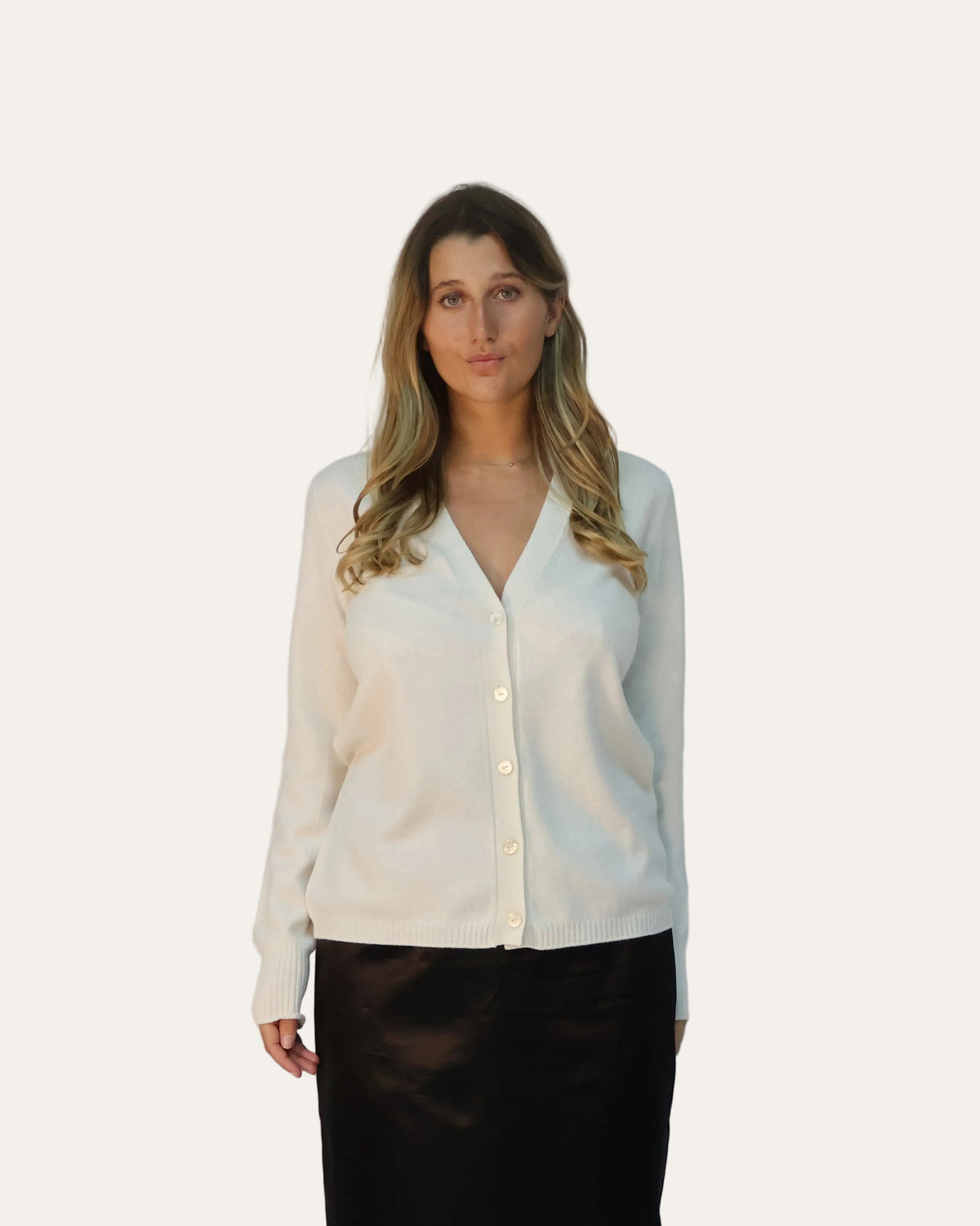 Cardigan Scollo V Classic