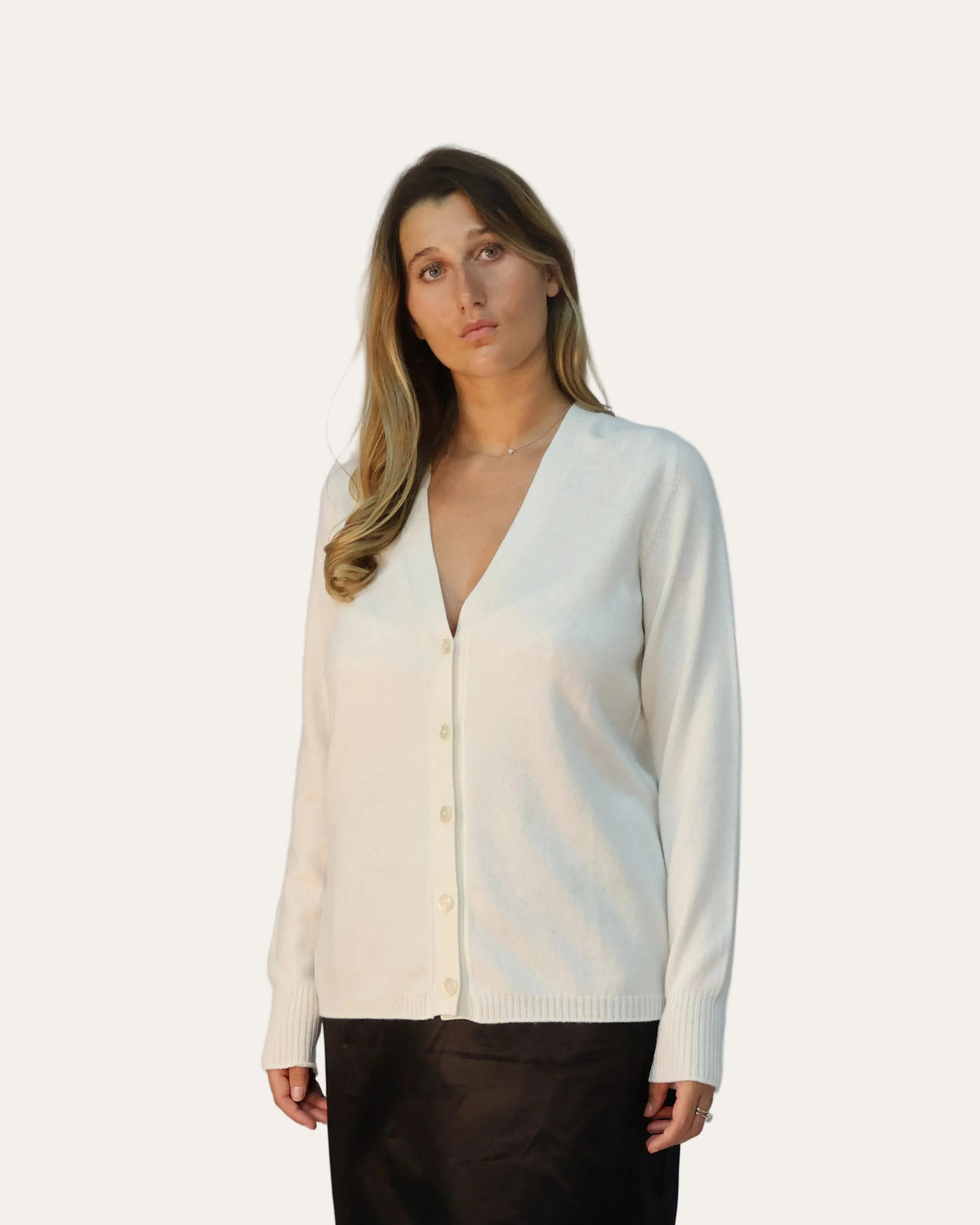 Cardigan Scollo V Classic