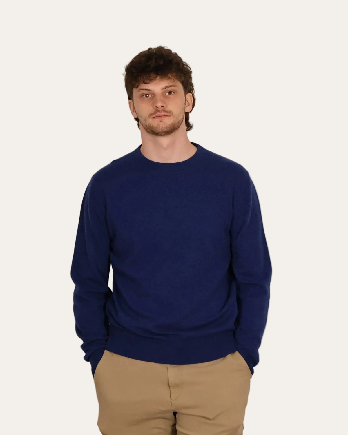Maglione Girocollo Slim Fit - Uomo